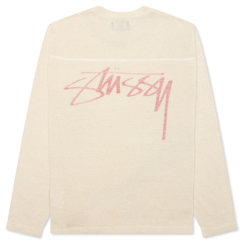 Stussy Crew Football Jersey Style T-Shirt (M)