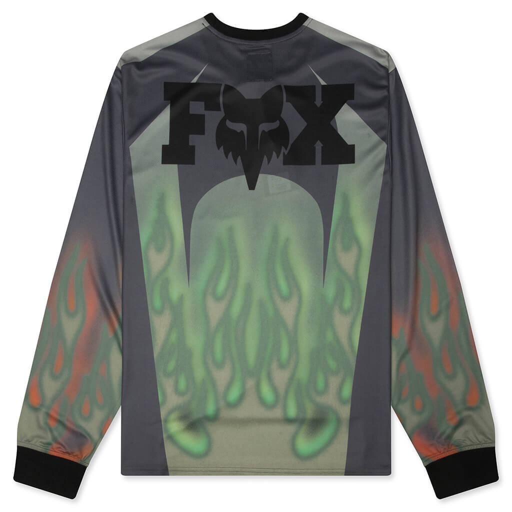 Fox LAB Inferno Jersey - Olive Green – Feature