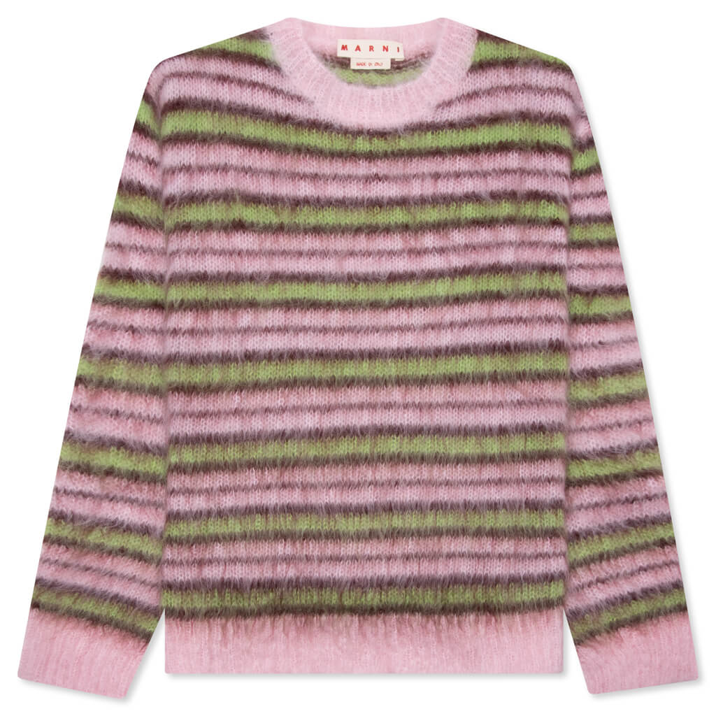 Marni Pink Striped Sweater