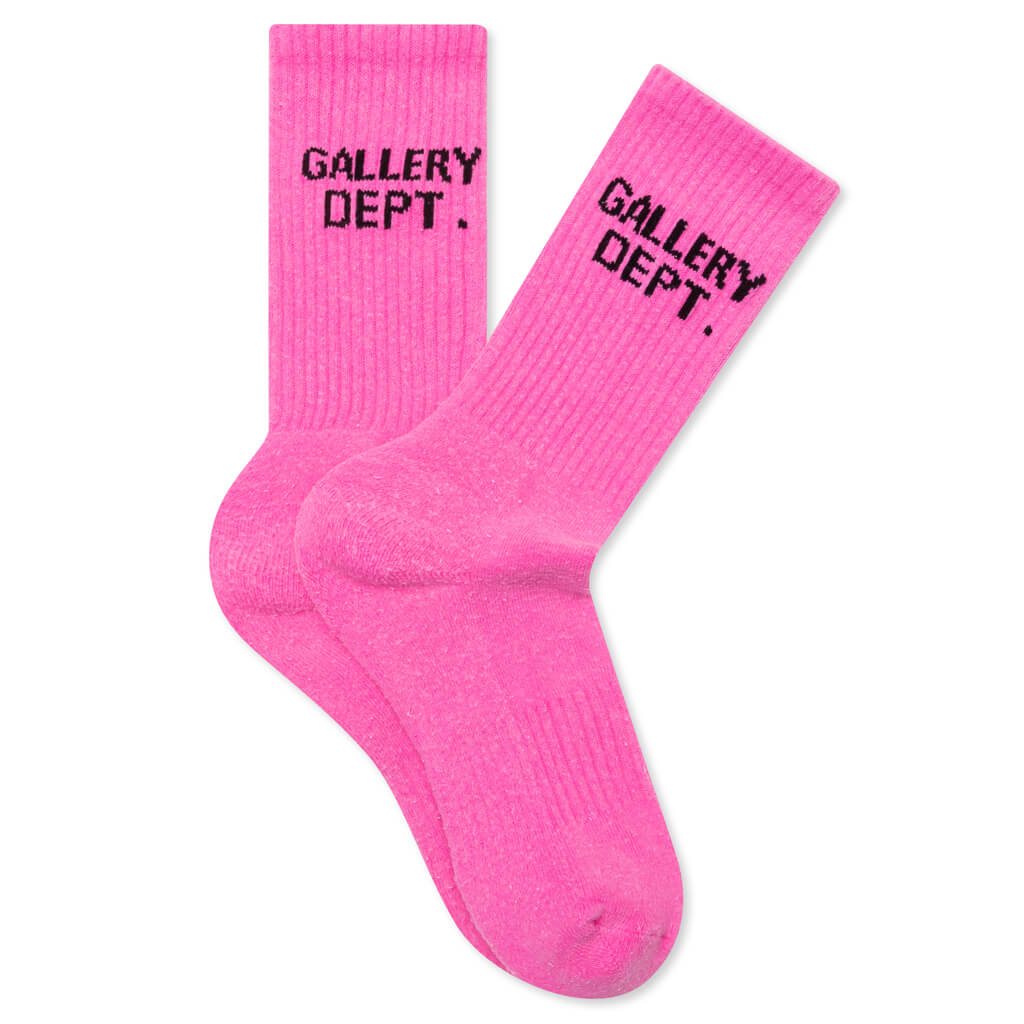 Clean Socks - Fluorescent Pink
