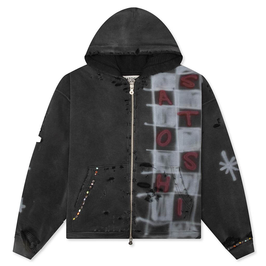 Get What I Want Zip Up - Black – Feature