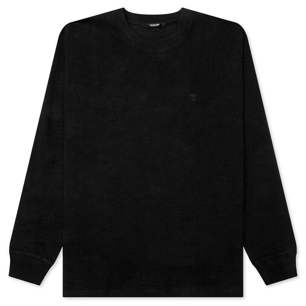 Gillespie L/S Thermal Tee - Black – Feature