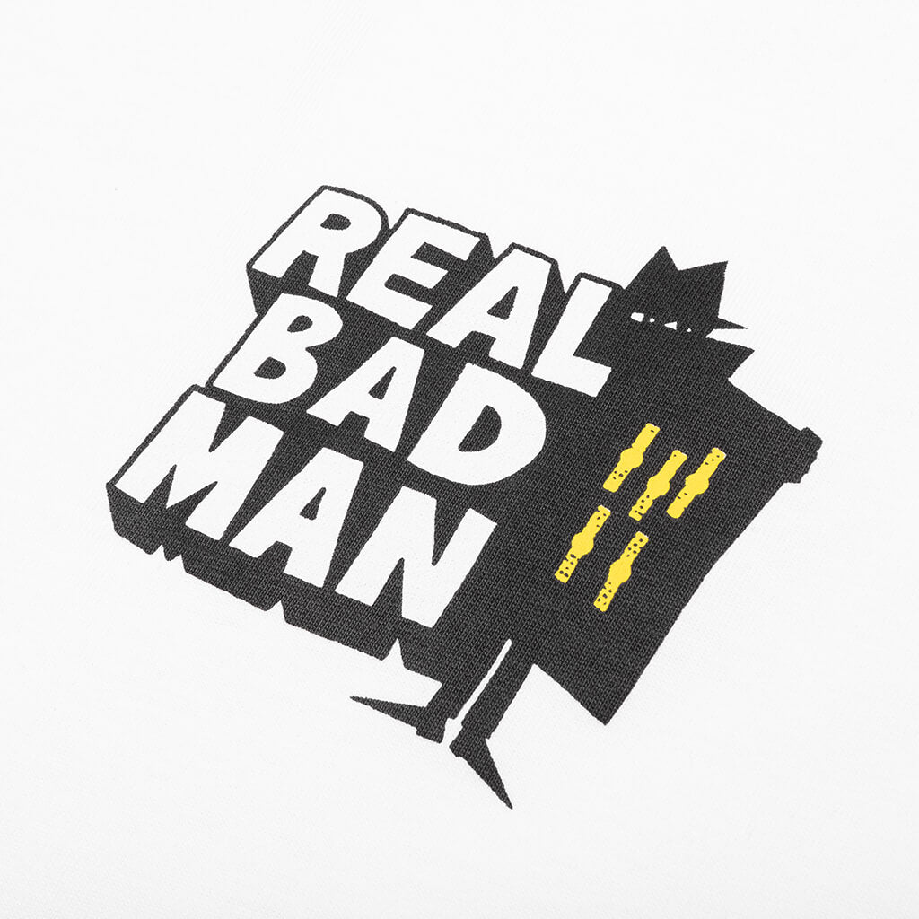 Real Bad Man + Gramicci Dude L/S Tee 'White' – Limited Edt