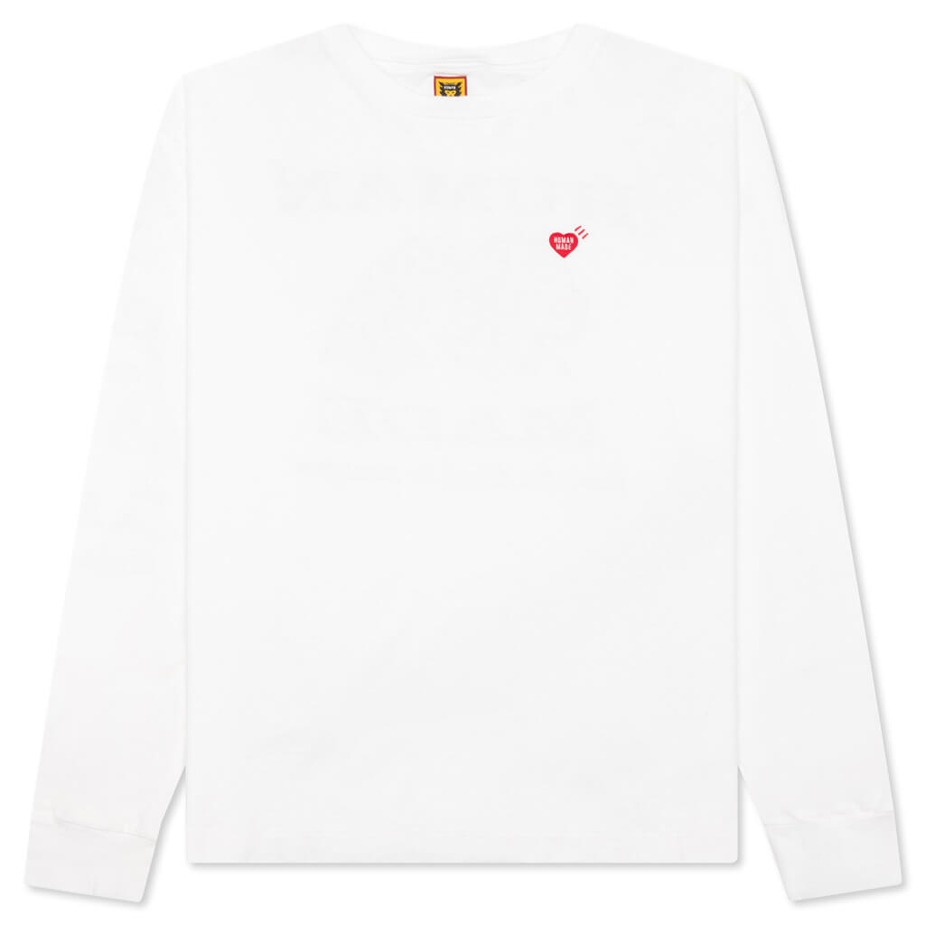 Graphic L/S T-Shirt #1 - White
