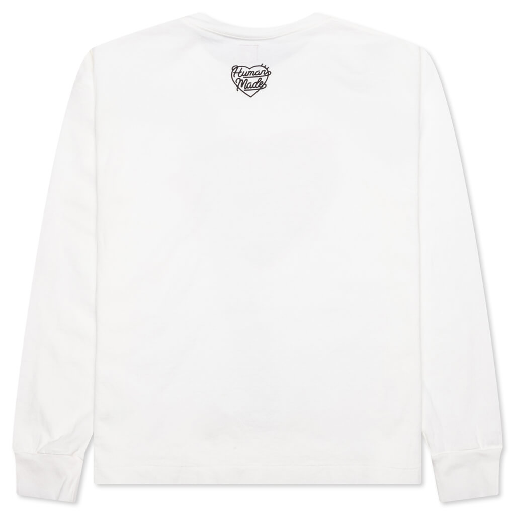 Graphic L/S T-Shirt #4 - White – Feature