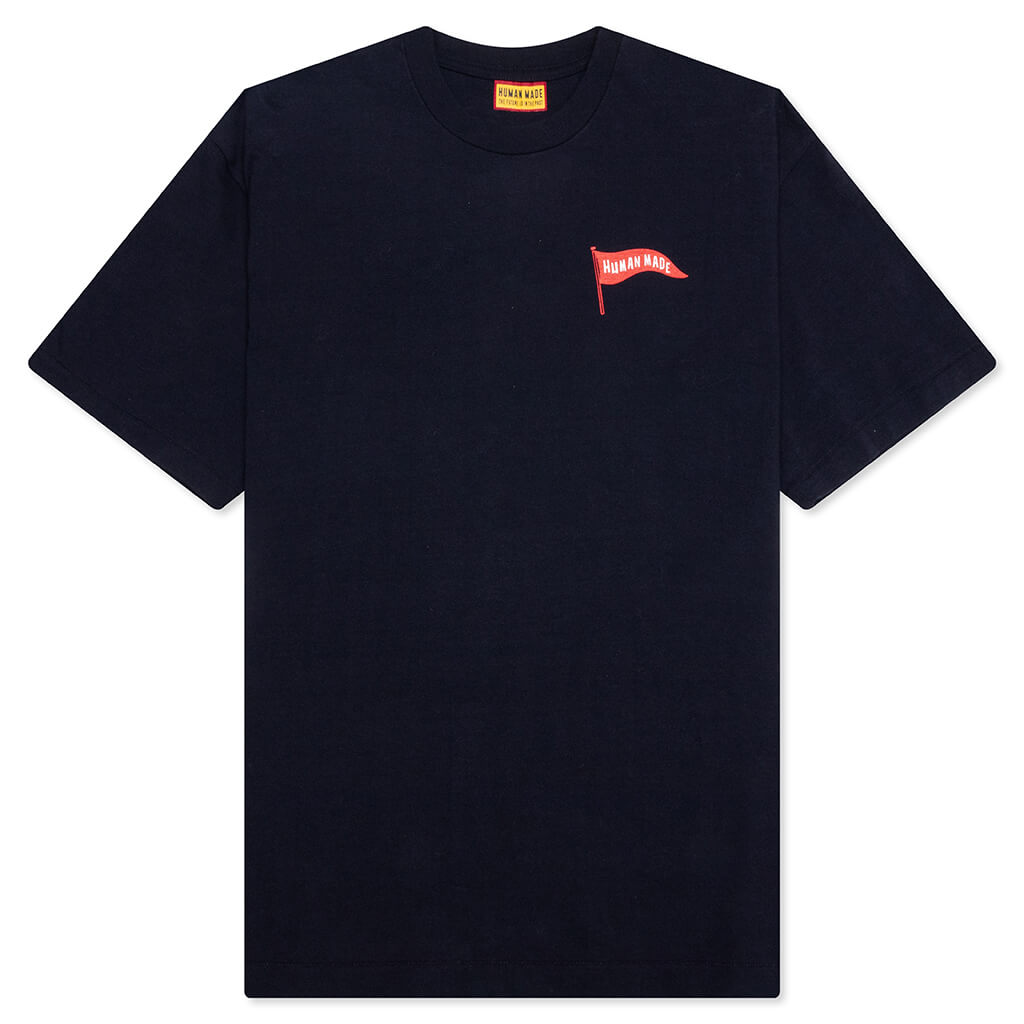 グラフィックTシャツ - 海軍 – Feature