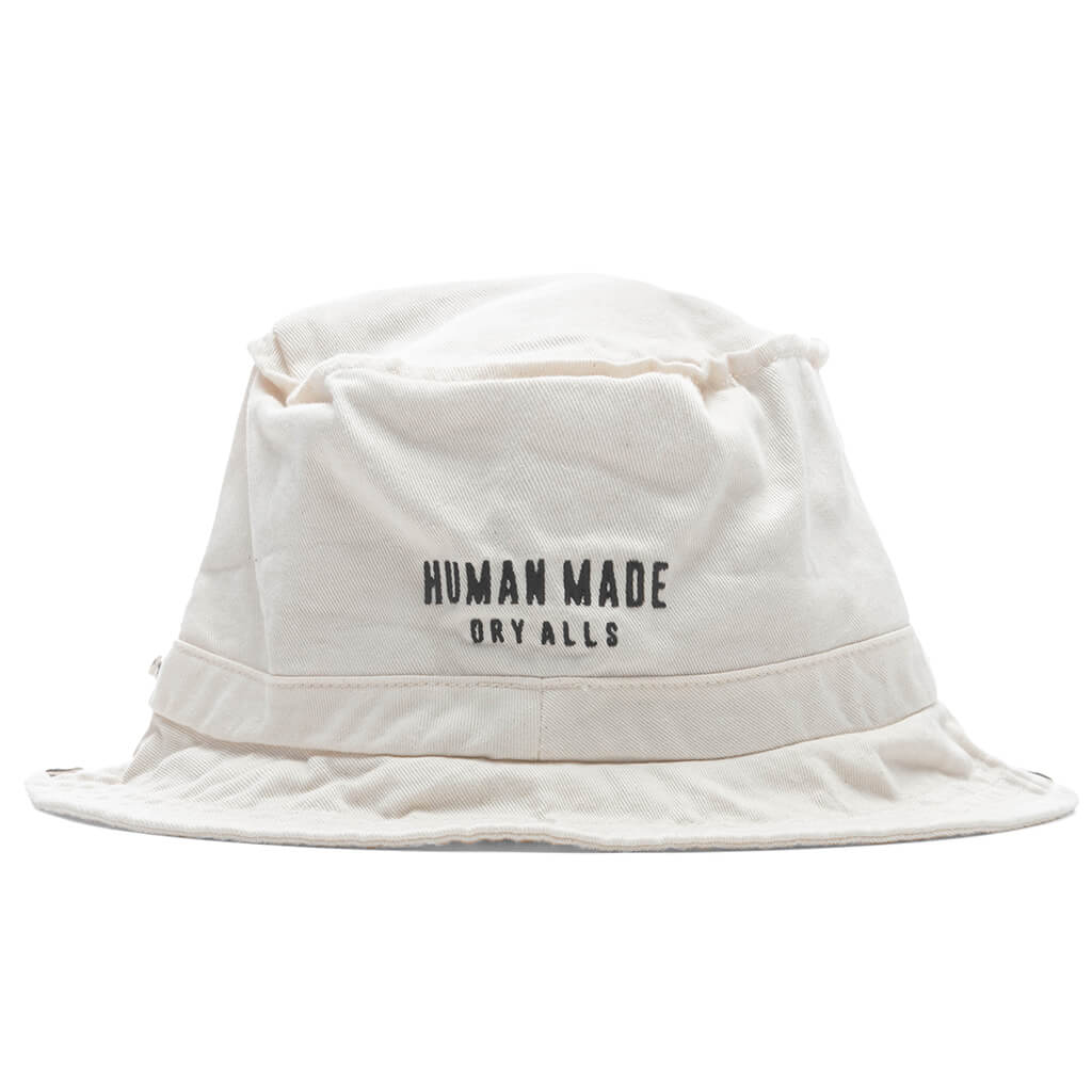 帽子 HUMAN MADE PAISLEY BUCKET HAT WHITE M Bucket Hat - White – Feature