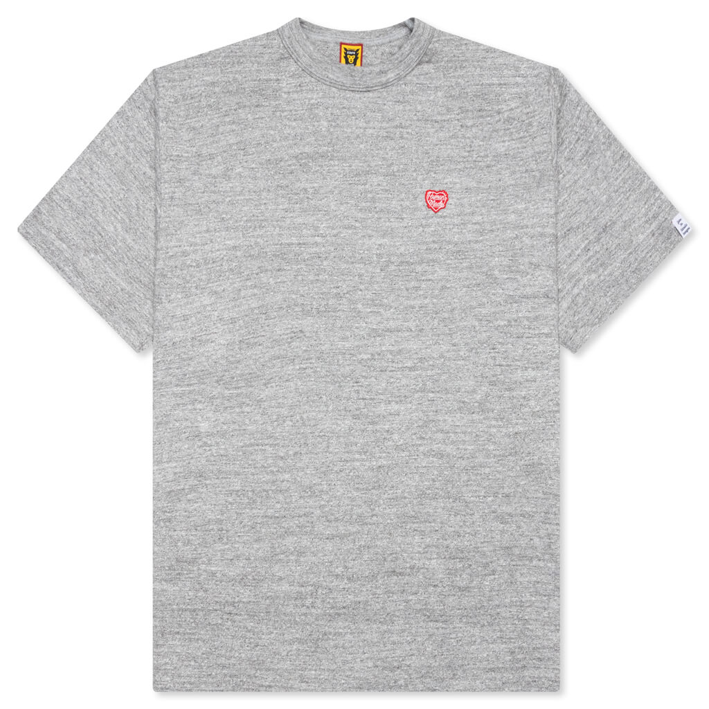 Heart Badge T-Shirt - Grey – Feature