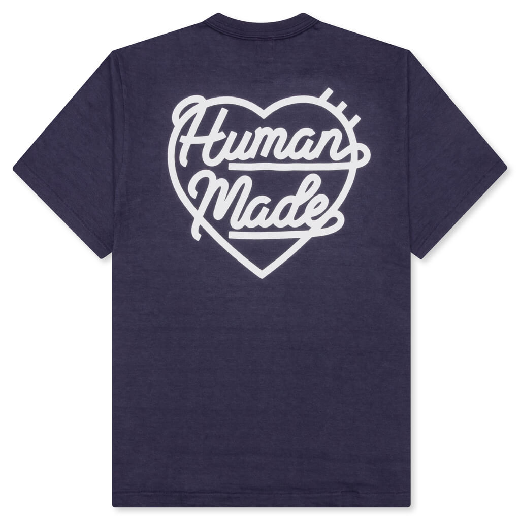 Heart Badge T-Shirt - Navy – Feature