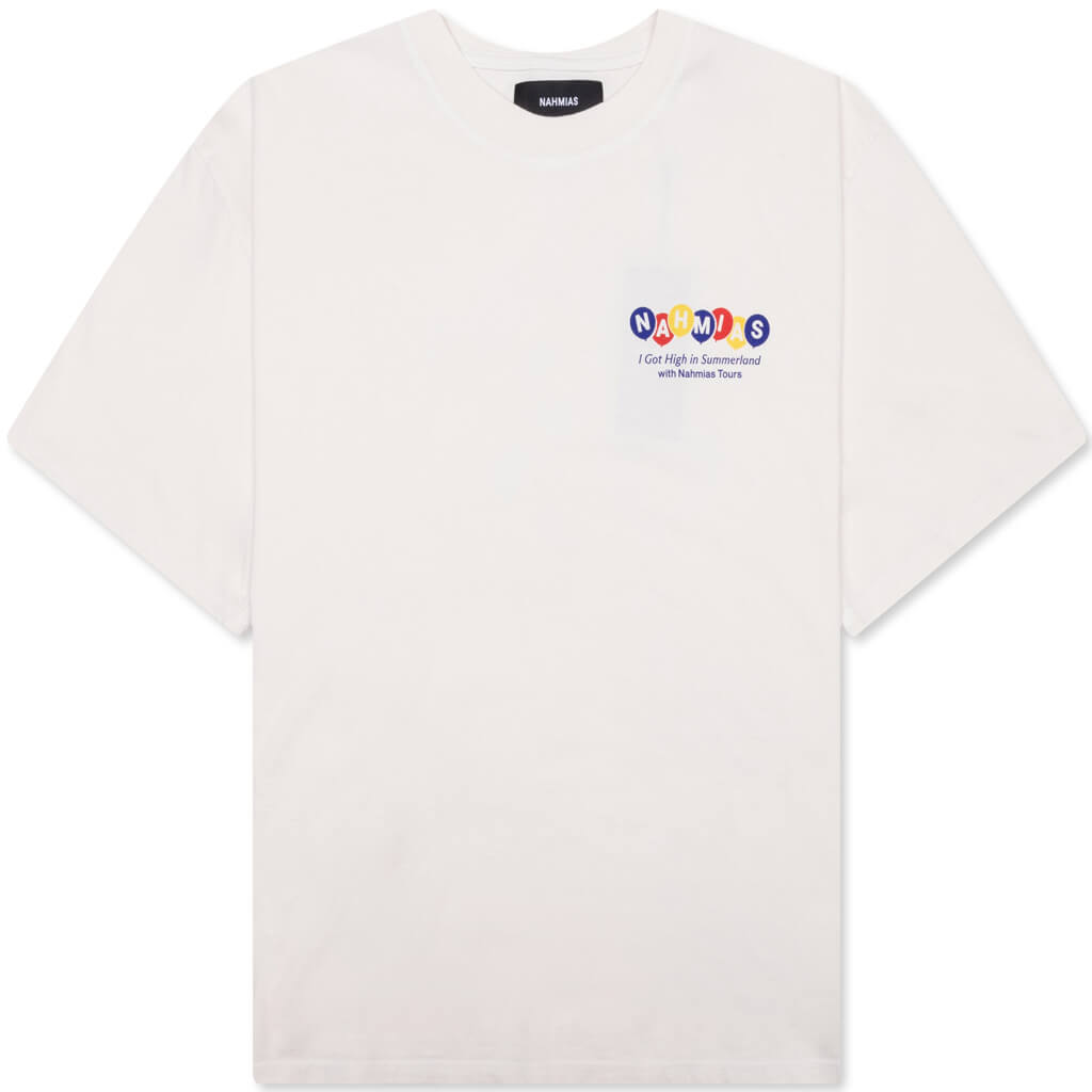 High in Summerland Boxy T-Shirt - Egg White – Feature