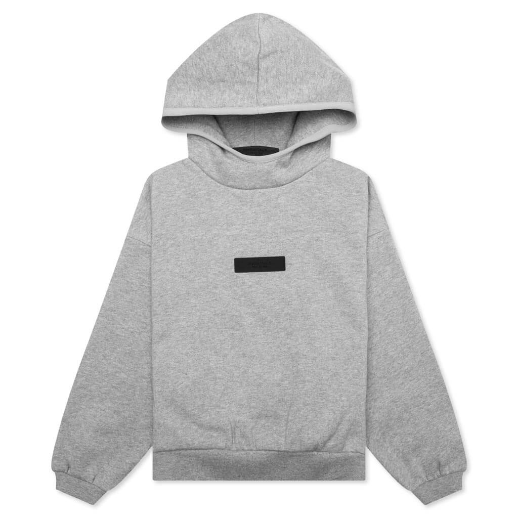 Kids Hoodie Dark Heather Oatmeal Feature kids-hoodie-dark-heather-oatmeal-feature