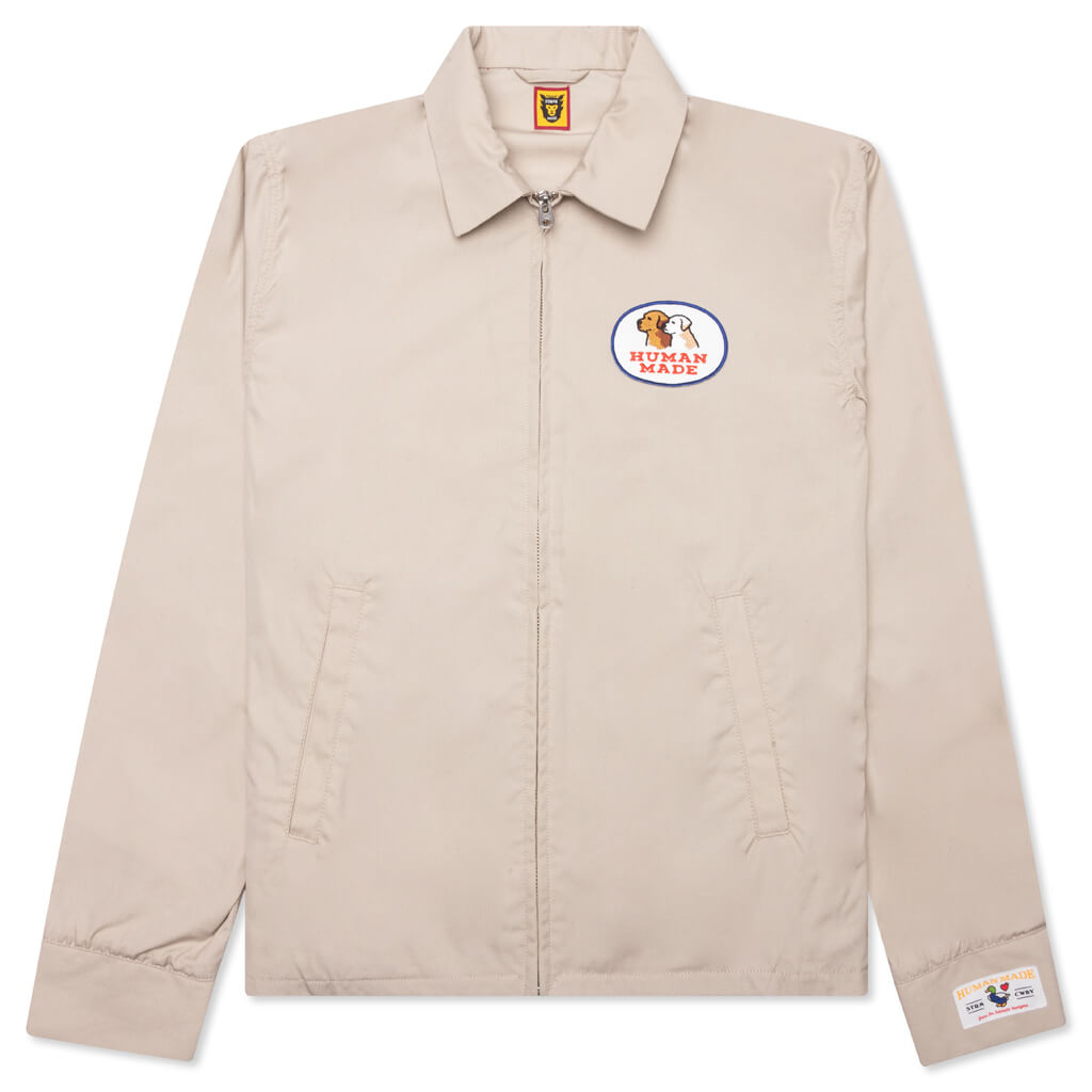 Drizzler Jacket - Beige – Feature