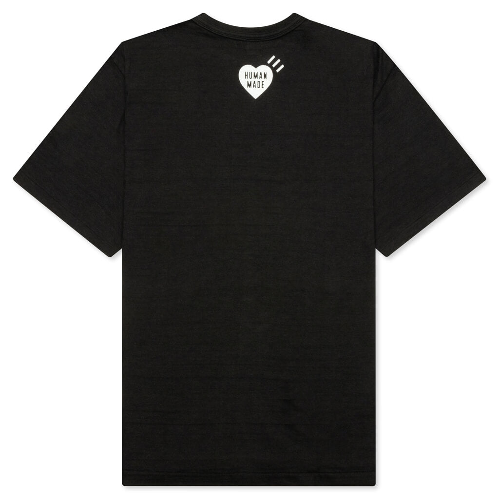 T-shirt graphique # 08 - noir