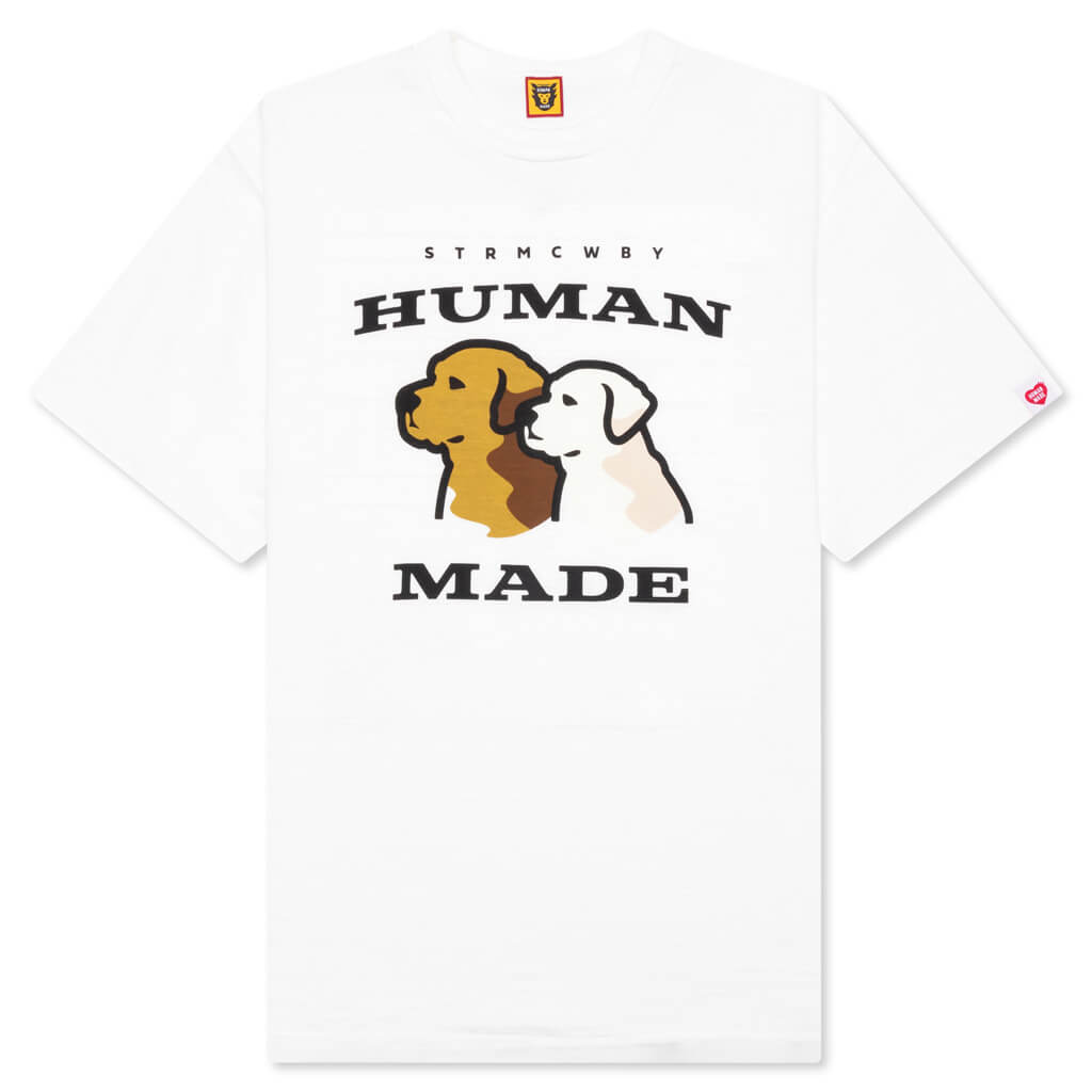 White HUMAN MADE Graphic 4 T-Shirt