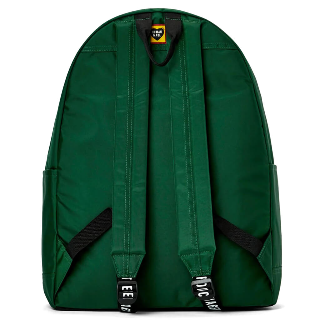 Nylon Heart Backpack - Green