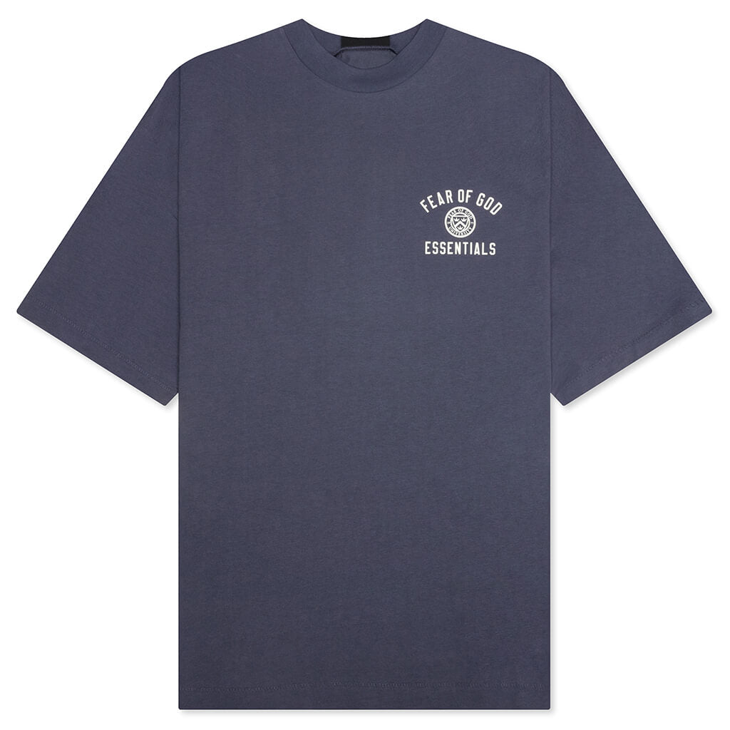 Jersey Crewneck Tee - Marine – Feature