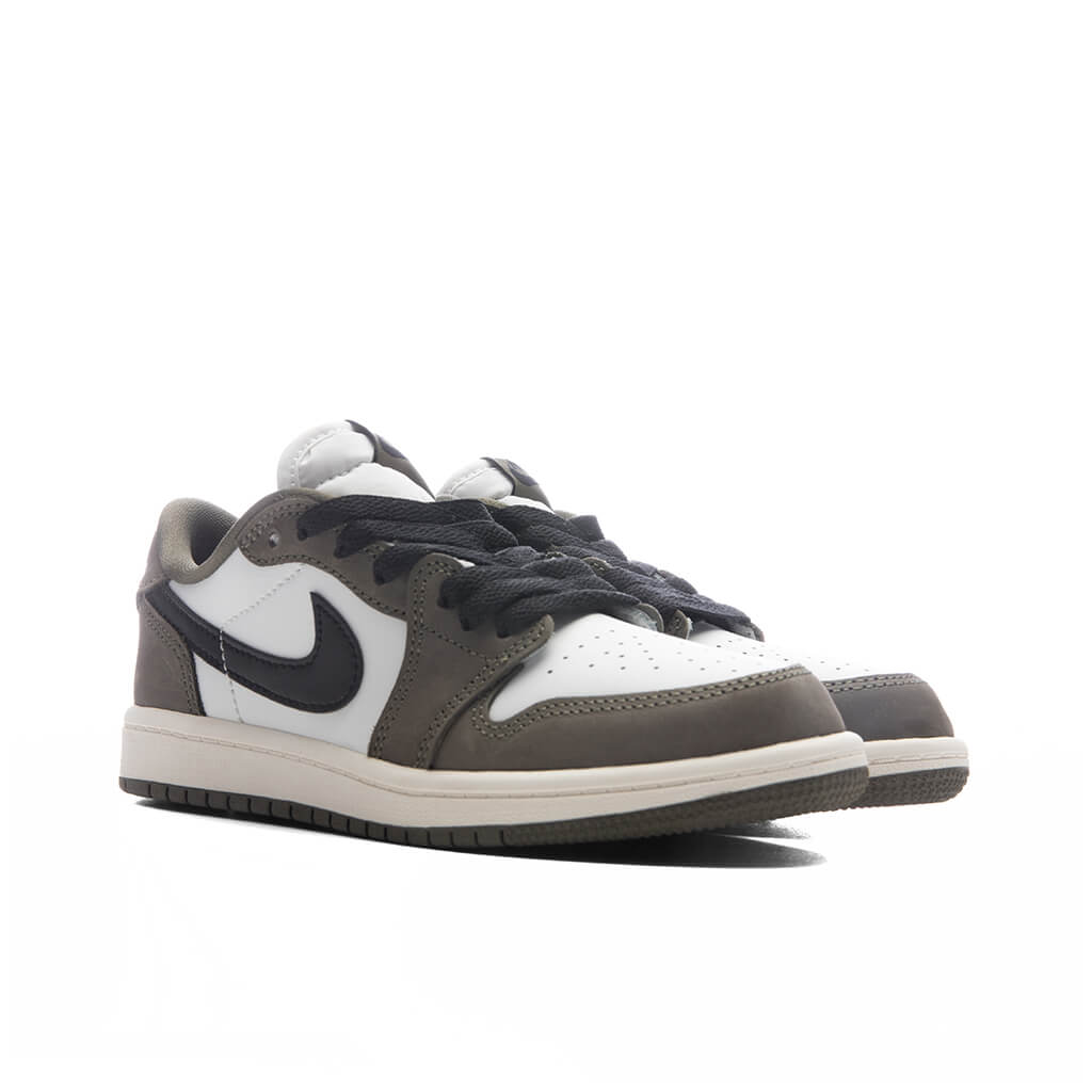 Air Jordan 1 Retro Low OG 'Medium Olive' (PS) - Medium Olive/Black