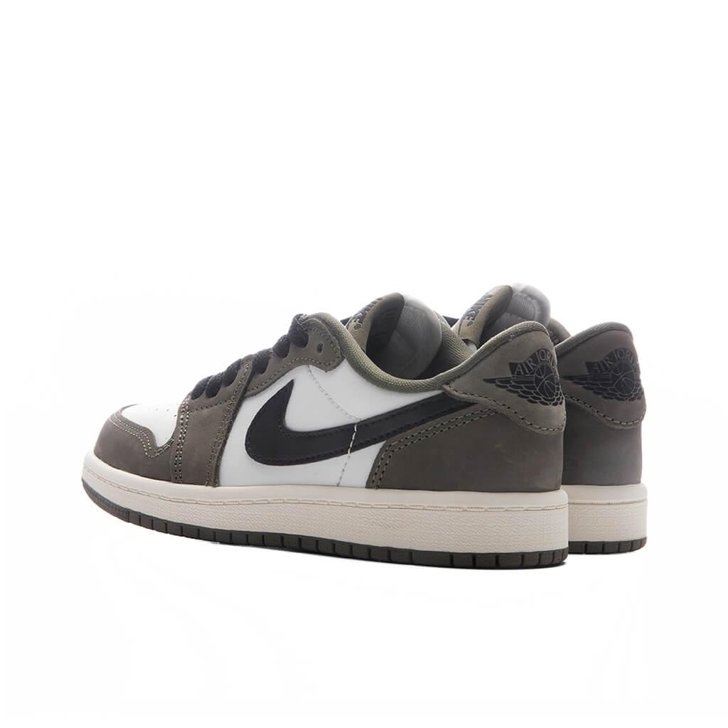 Air Jordan 1 Retro Low OG 'Medium Olive' (PS) - Medium Olive/Black