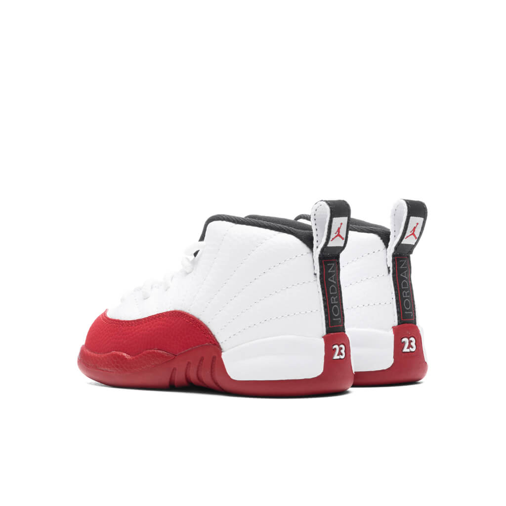 Nike TD Air Jordan 12 Retro - White / Black / Varsity Red – Kith