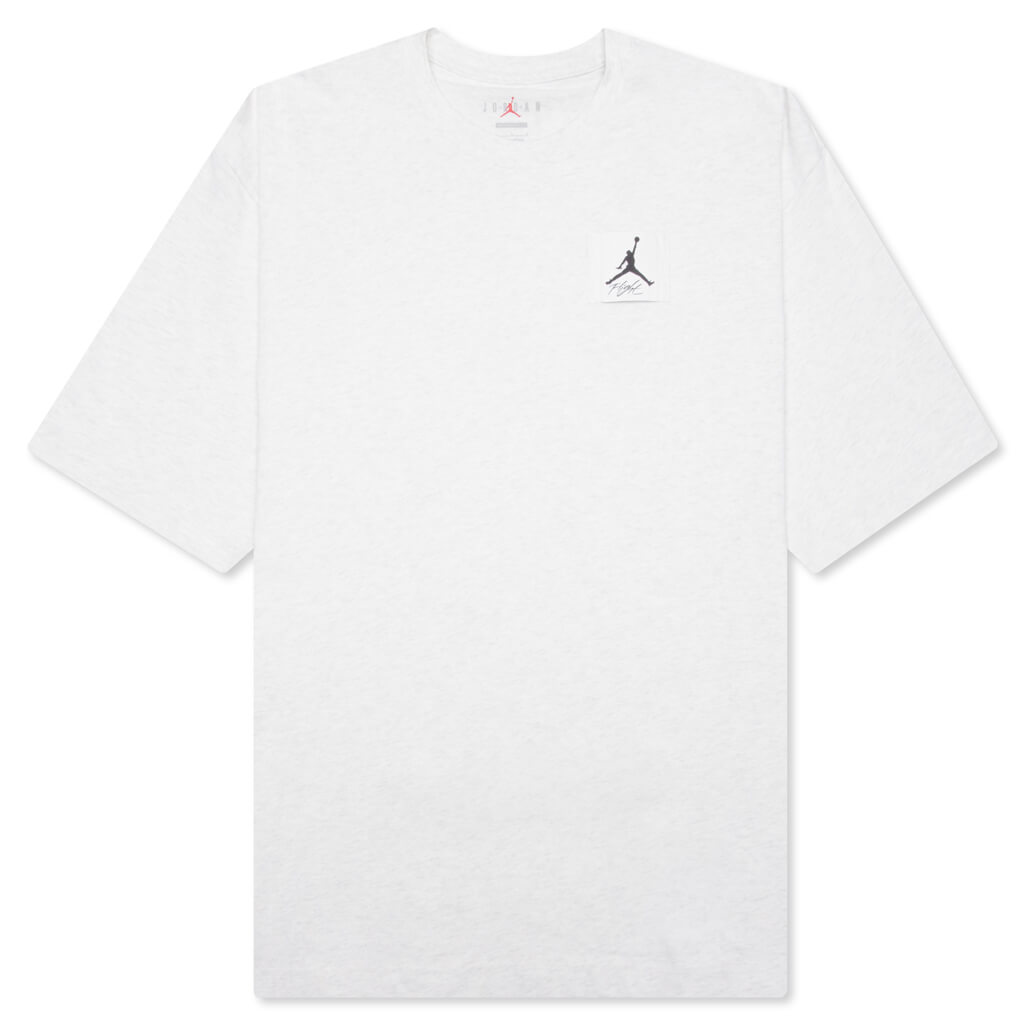 Jordan Flight Essentials Jumpman Oversize T-Shirt in Sail/Heather