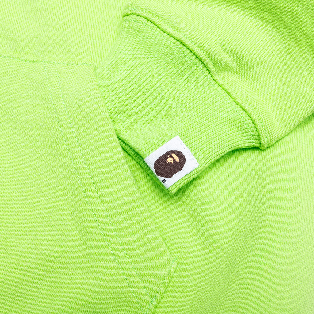 Kid's Bape Relaxed Fit Pigment Dye Zip Hoodie - Green – Feature