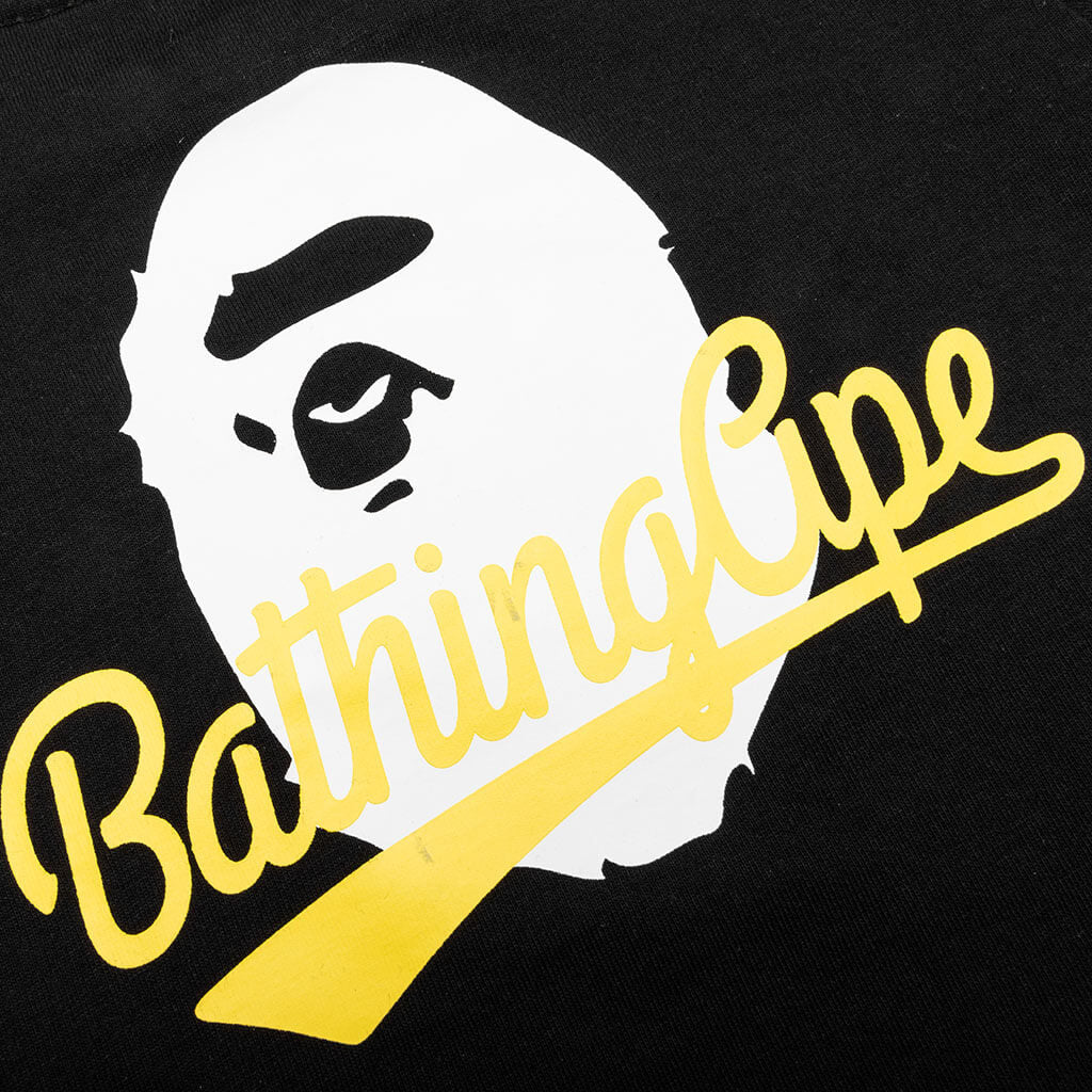 Kid's Bathing Ape Tee Black Feature