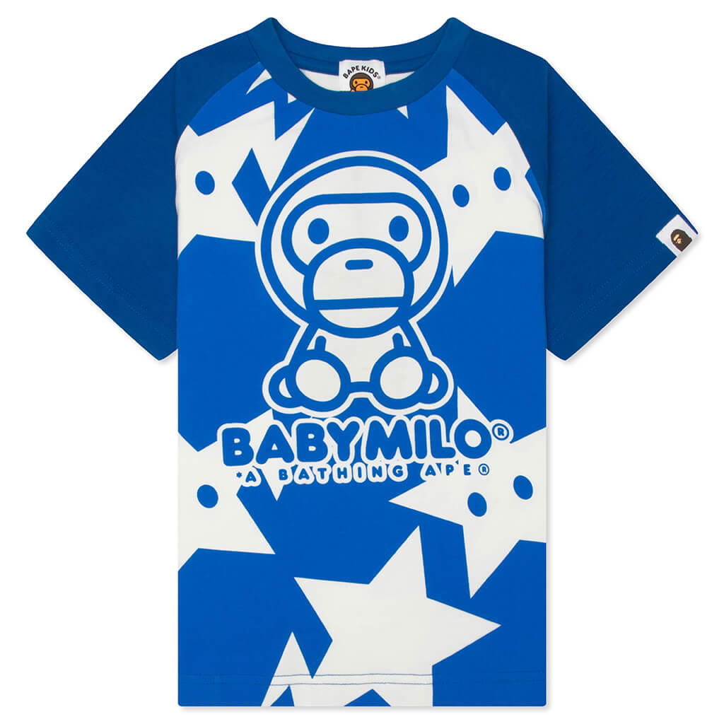 Kids Baby Milo STA Raglan Tee - Blue – Feature