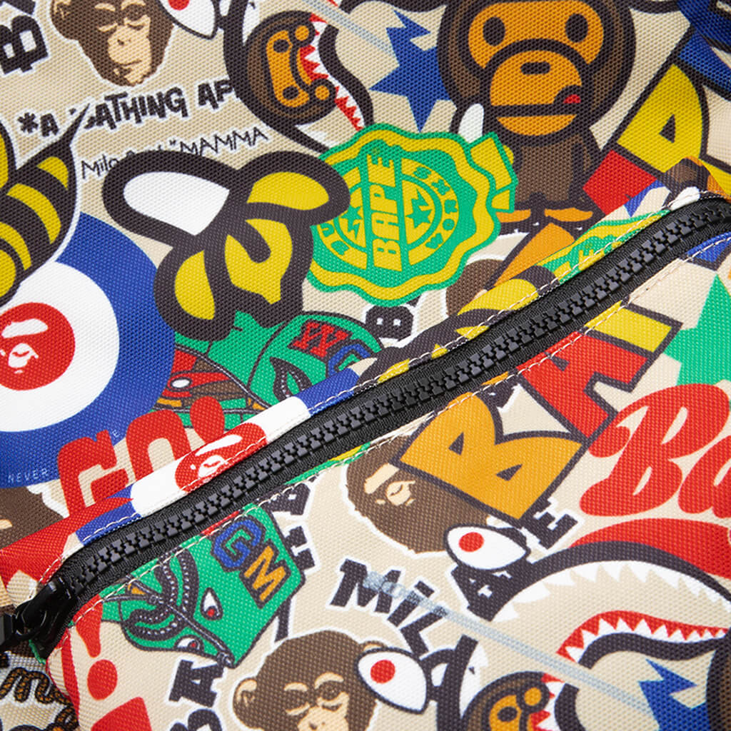 Kids BAPE Milo Assorted Daypack - Multi – Feature