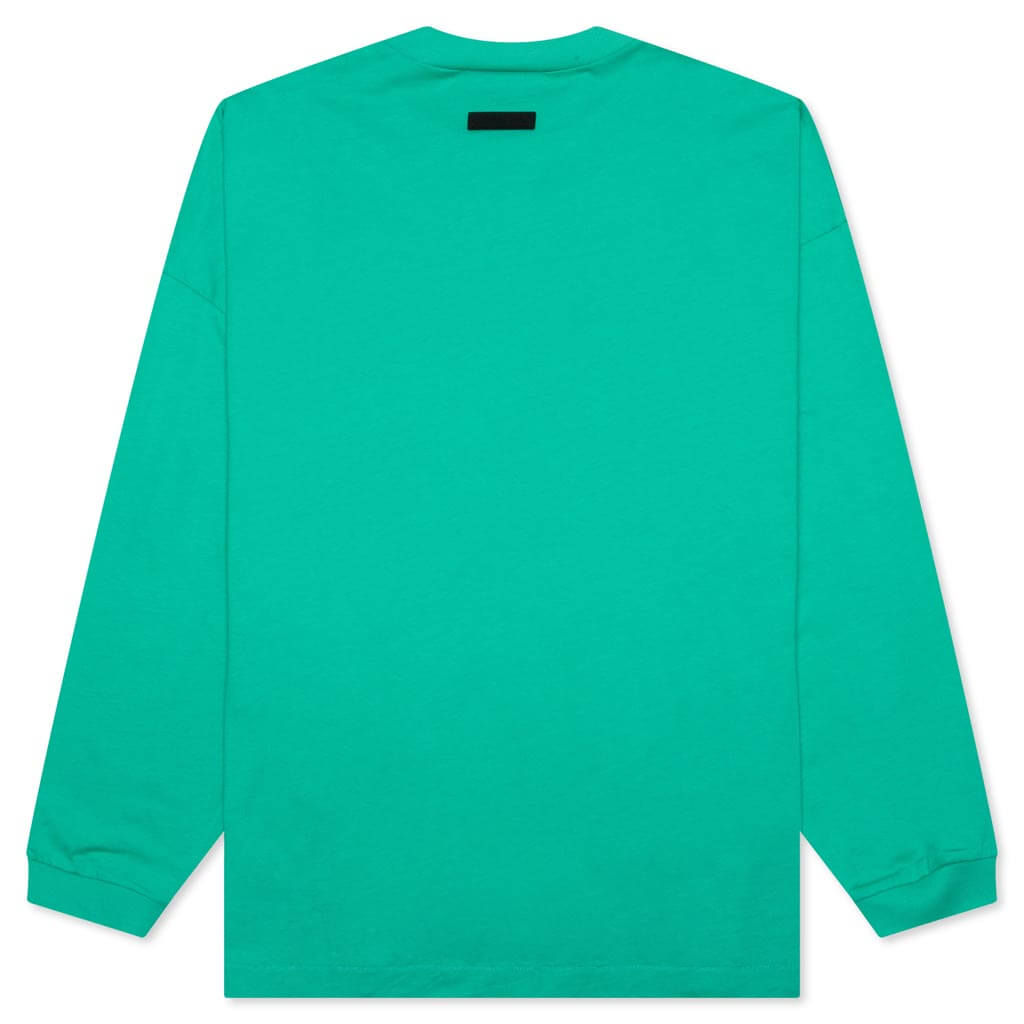 Fear of God Essentials Longsleeve Polo Mint Leaf