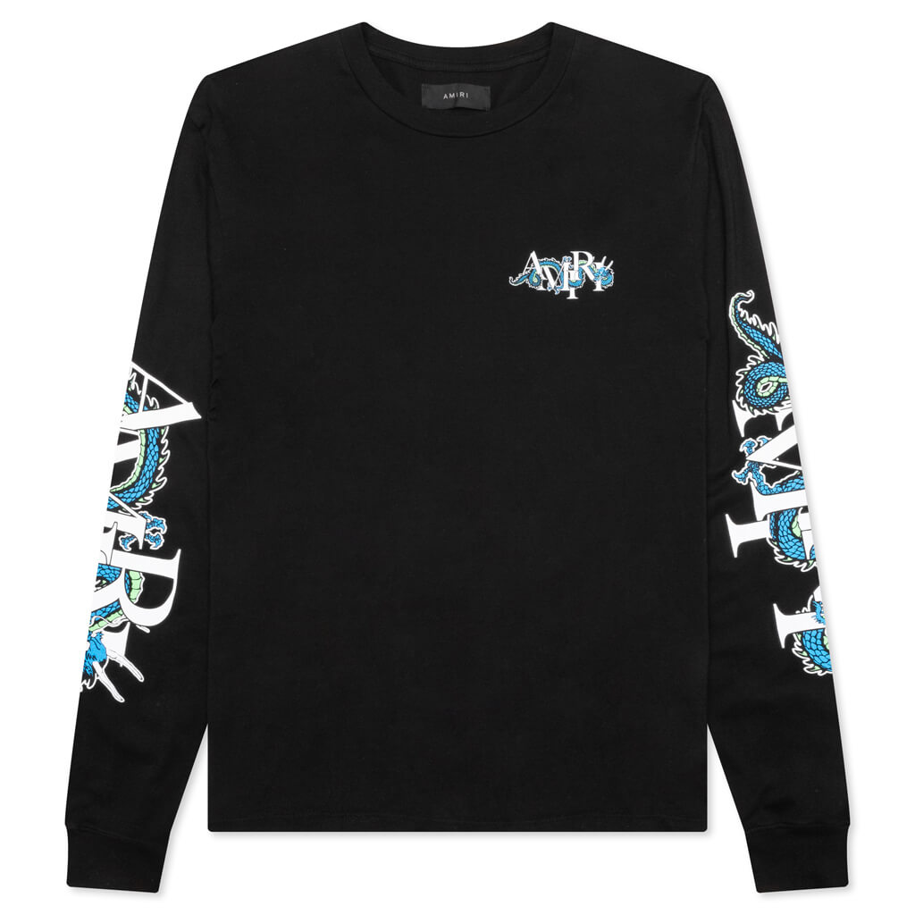 LNY Dragon L/S Tee - Black – Feature