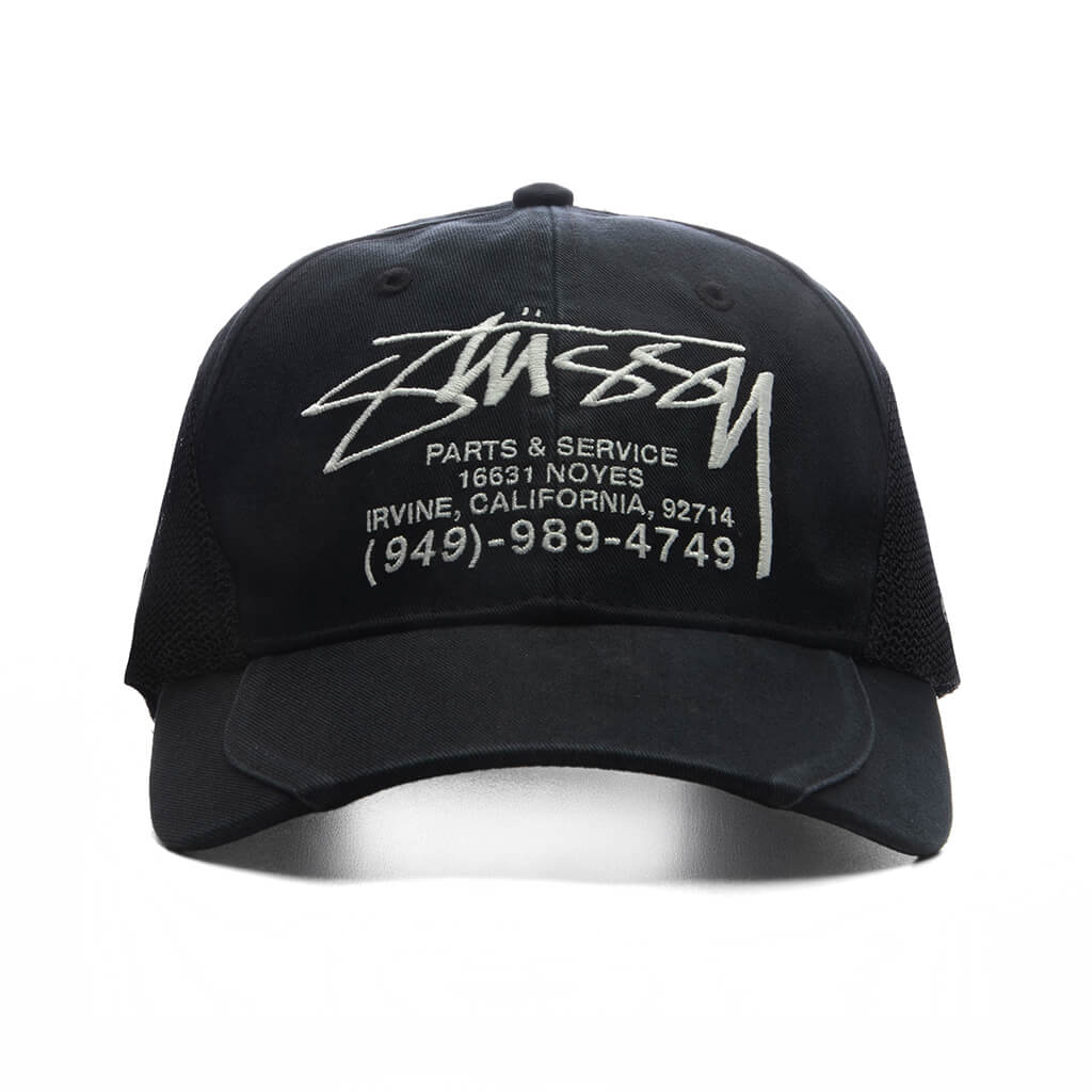 LP Service Mesh Strapback Cap - Black – Feature