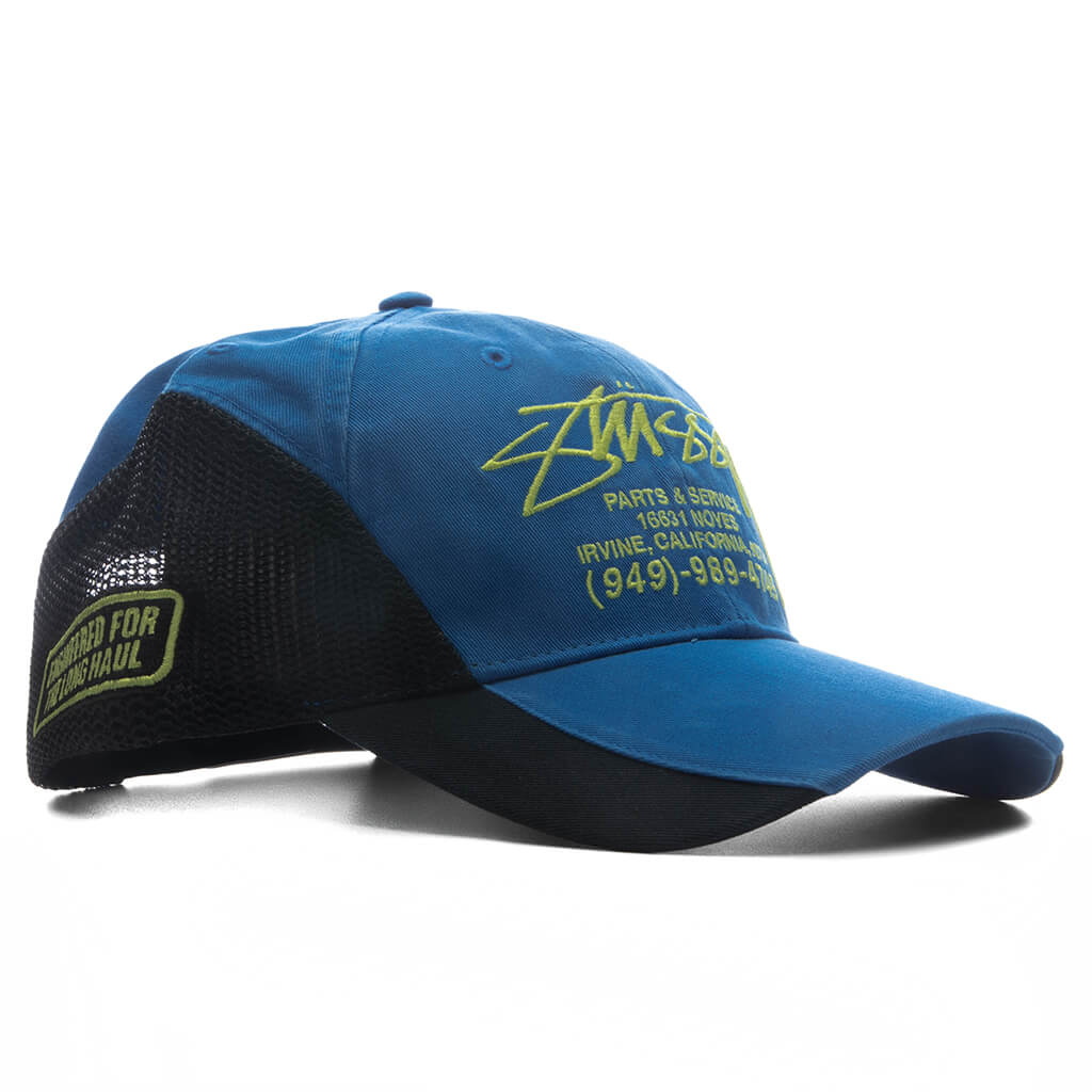 LP Service Mesh Strapback Cap - Blue – Feature