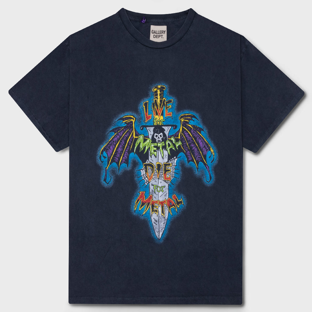 Live For Metal Tee - Vintage Black – Feature