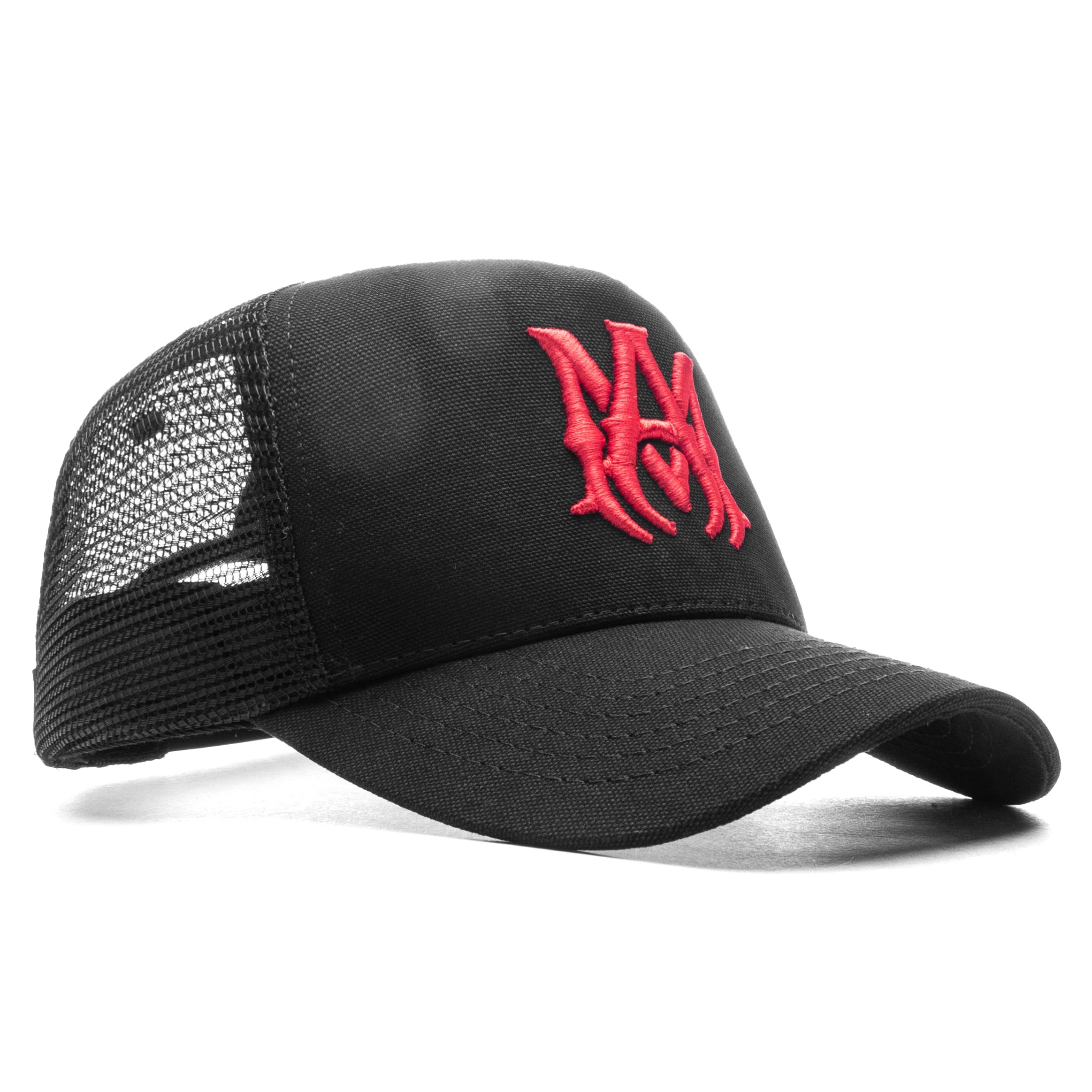 MA Logo Trucker Hat - Black/Red – Feature