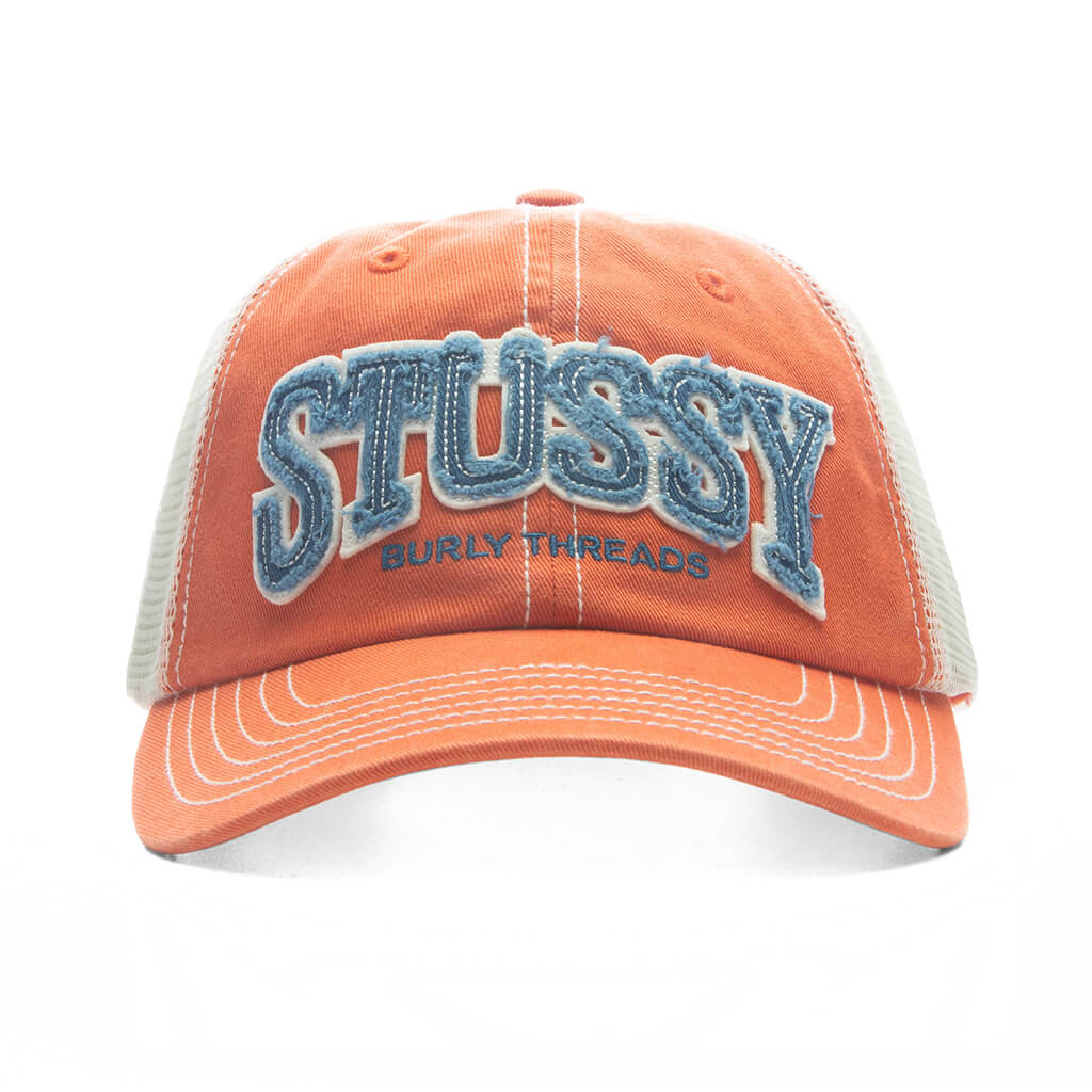 MD Burly Threads Trucker - Orange – Feature