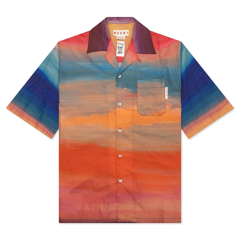 Poplin Bowling Shirt - Multi – Feature