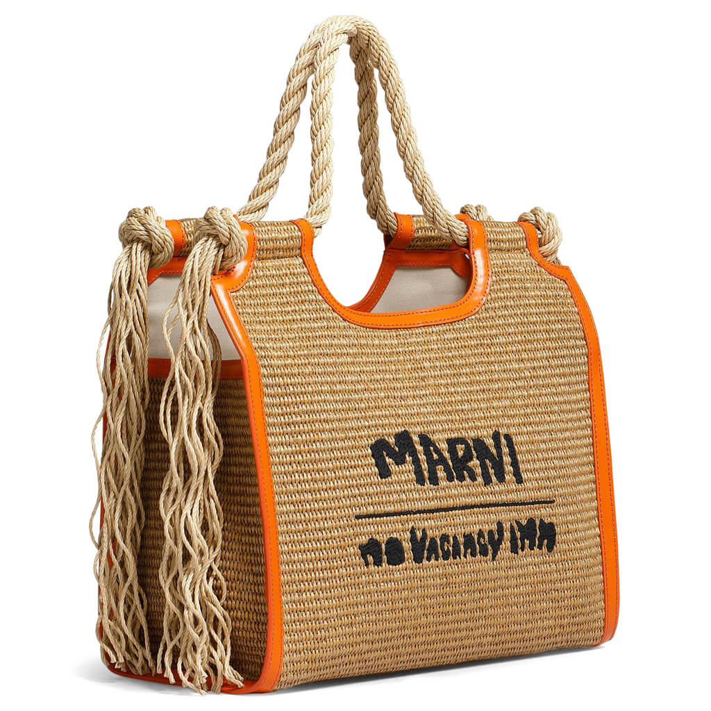 Marni x No Vacancy Inn Marcel トートバッグ - Rawsienna/キャロット ...