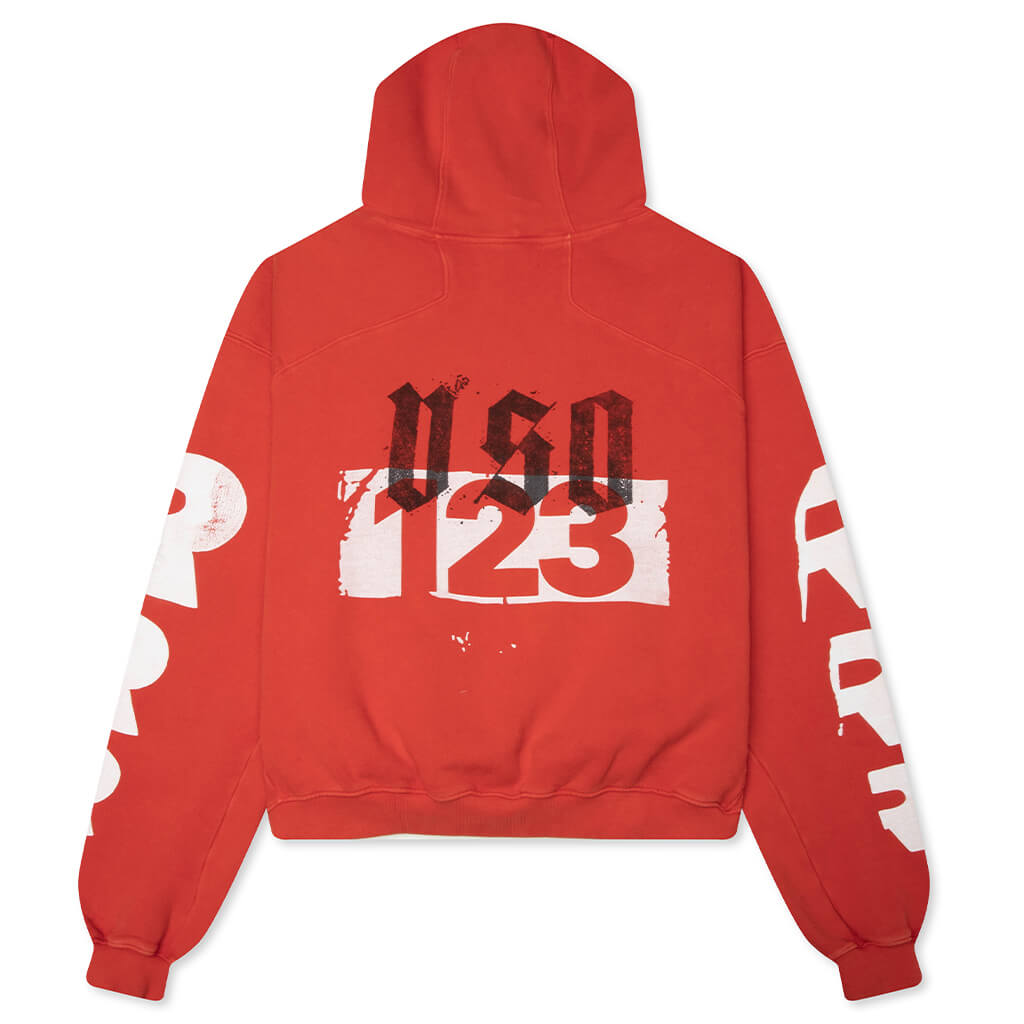 Membership USO Hoodie - Red – Feature