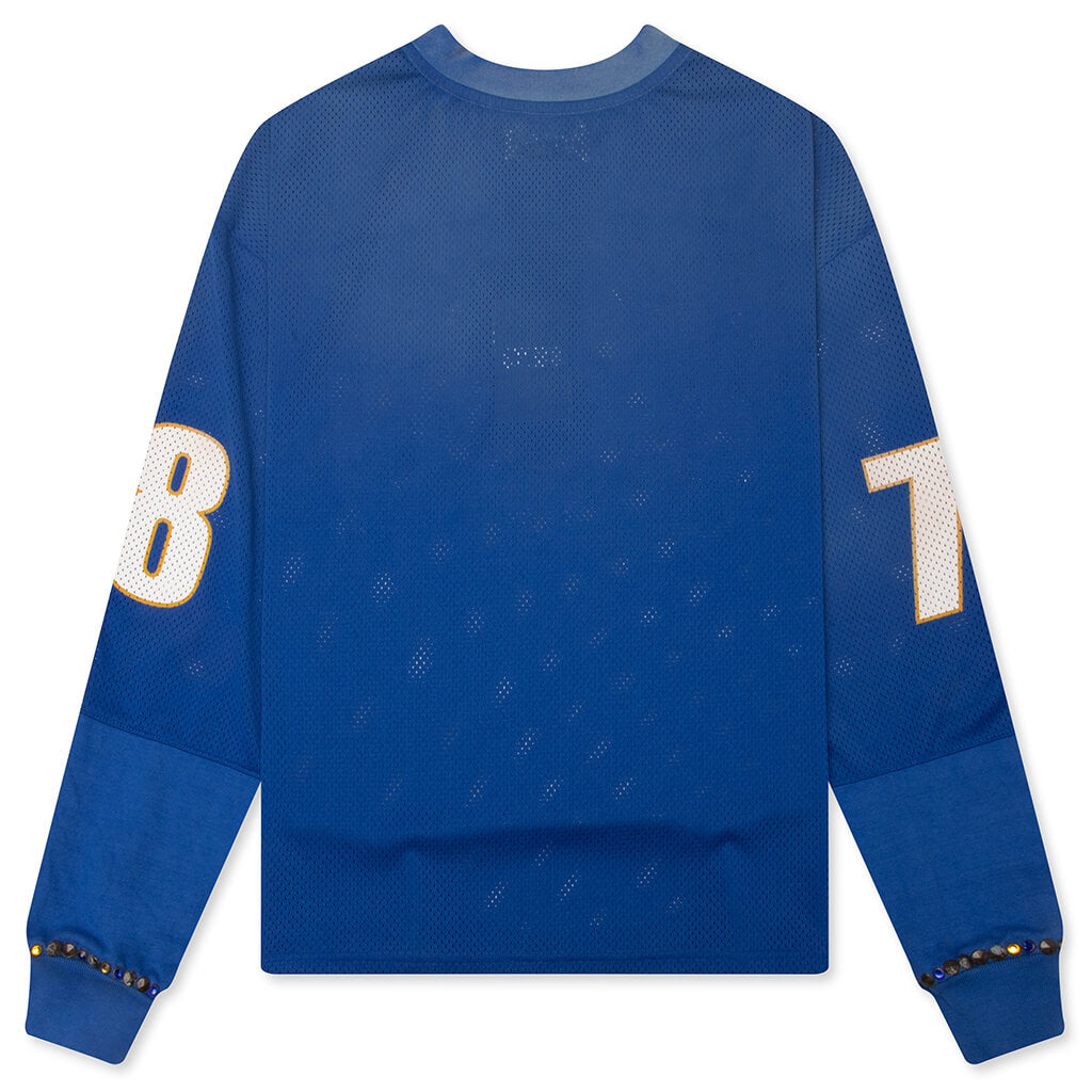 Mesh Moto Jersey - Blue – Feature