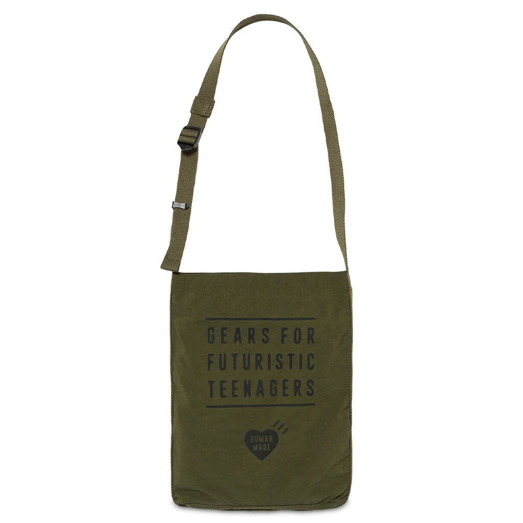 Military Shoulder Bag - Olive Drab – Feature