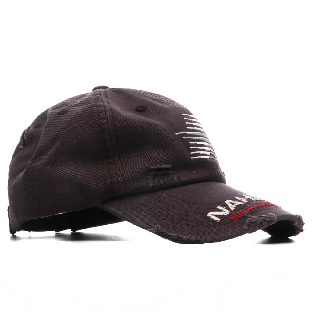 Miracle Sportswear 6 Panel Hat - Worn Black – Feature