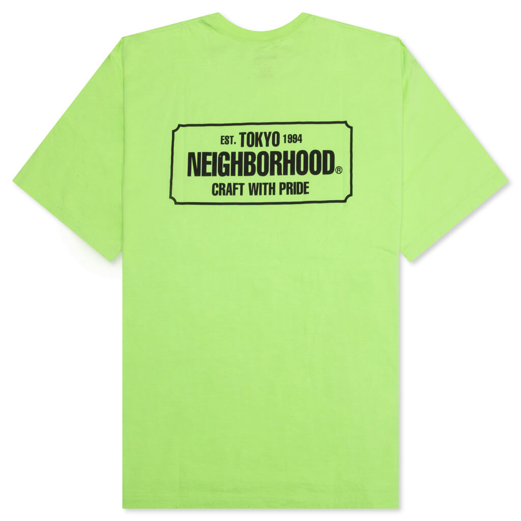 NH . Tee SS-1 - Neon Green – Feature