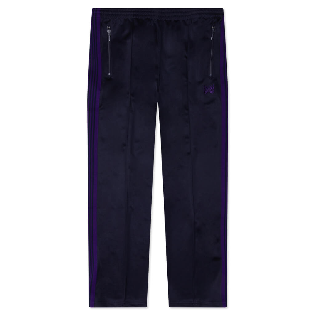 Narrow Track Pant Poly Smooth - Navy – Feature