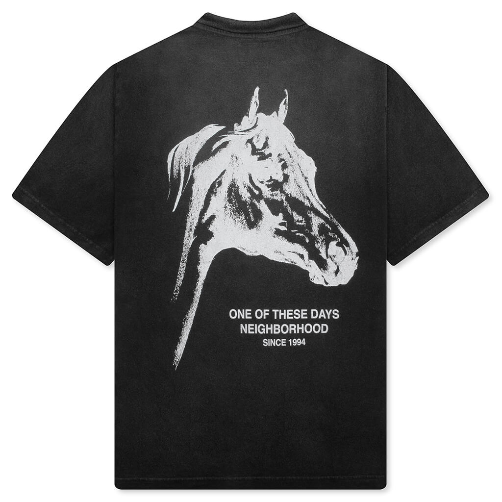 タ*君様 NEIGHBORHOOD ADDICT C-TEE S ブラック NEIGHBORHOOD（ネイバーフッド） 20AW ADDICT/C-TEE 202PCNH-ST03