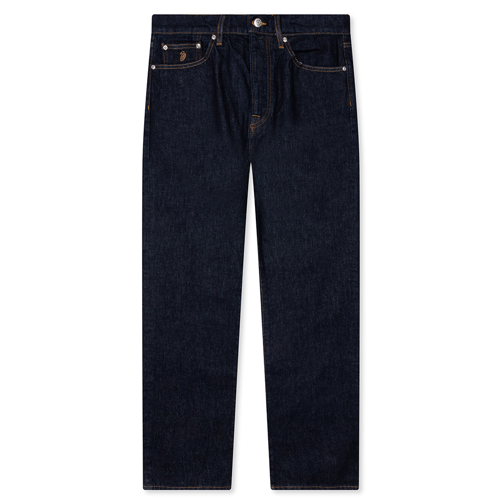 Dart Denim in Rinsed Indigo