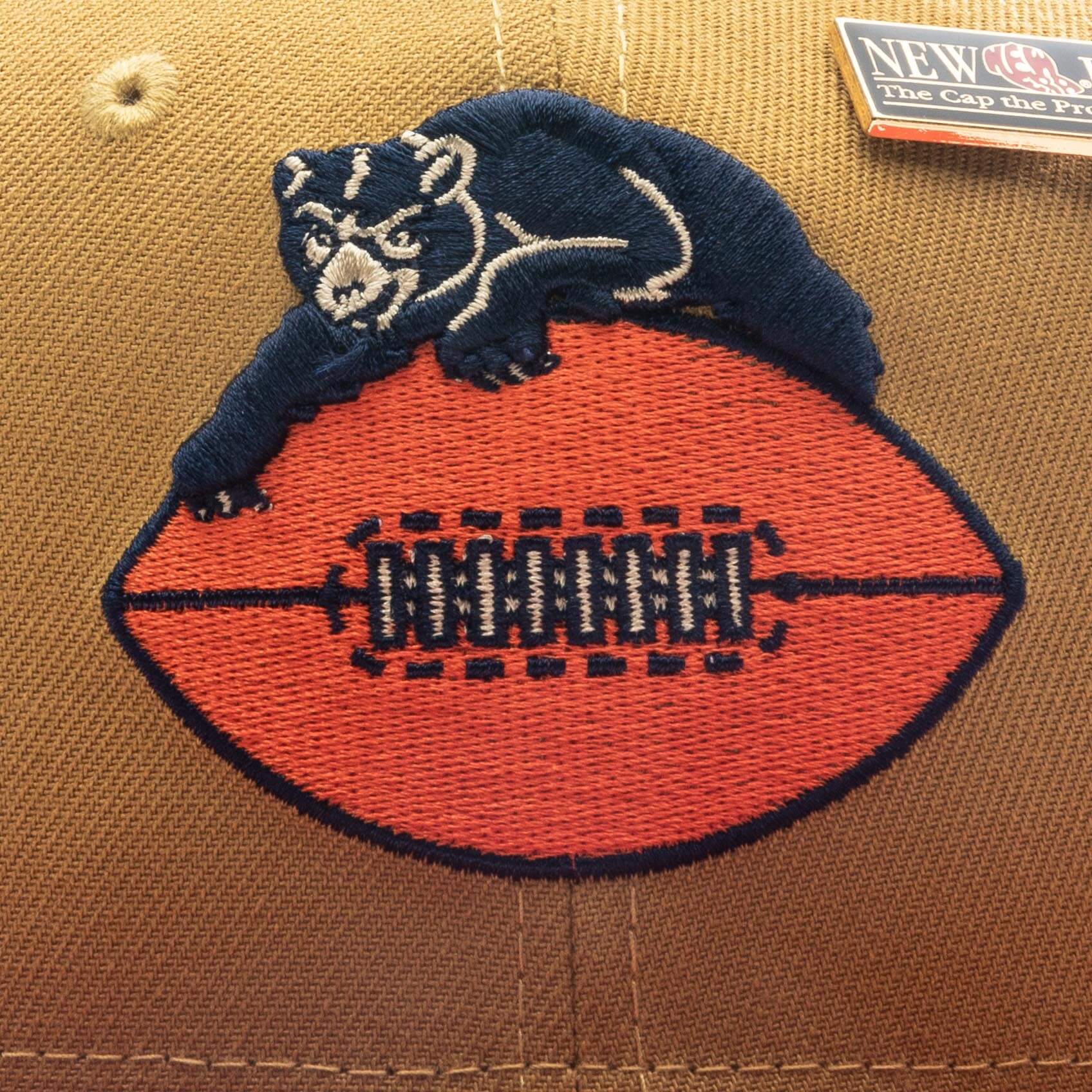 Brushed Bronze 59FIFTY Fitted Chicago Bears Feature