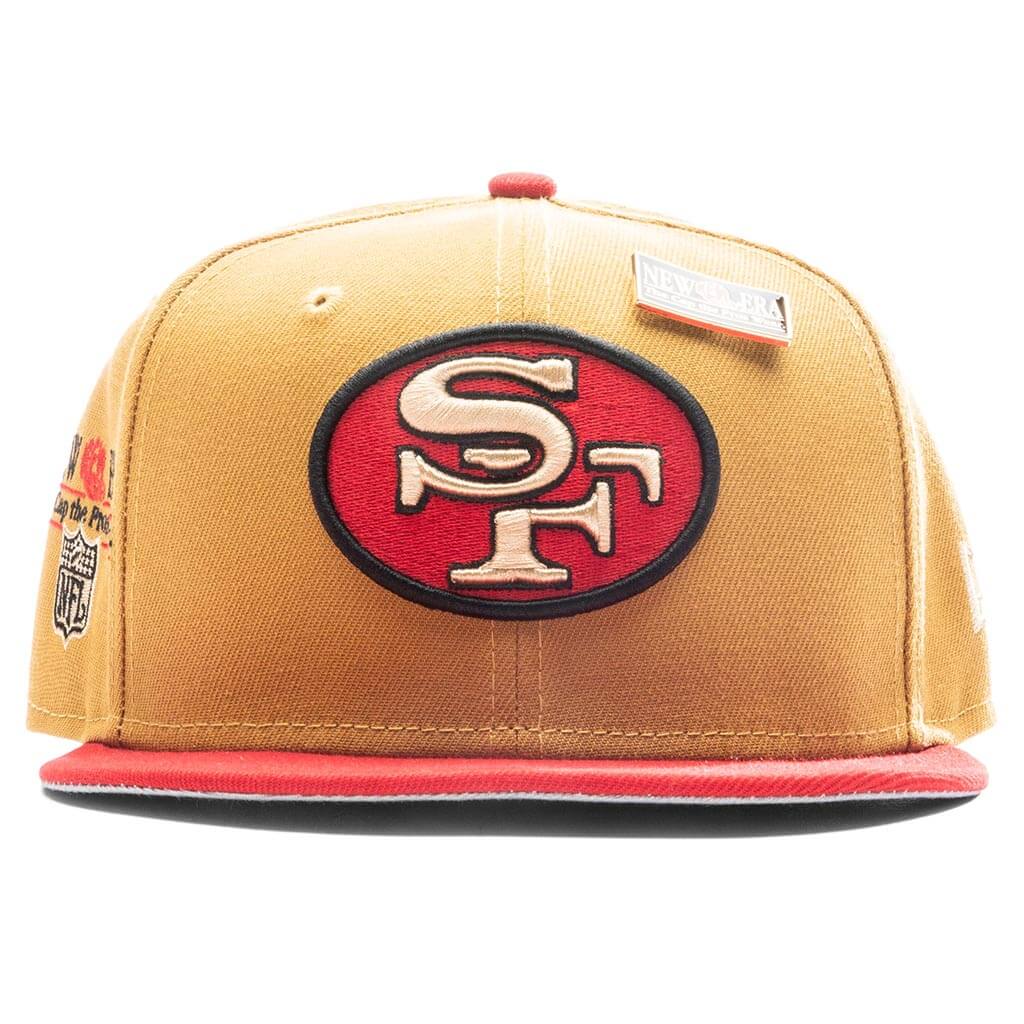 New Era San Francisco 49ers 59FIFTY Fitted Vegas Gold - Size 758