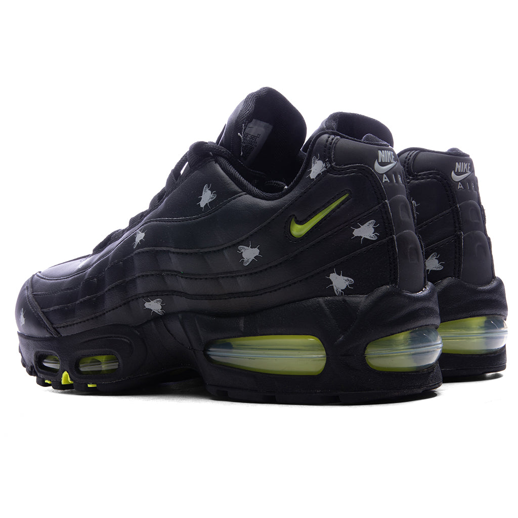 Air Max 95 Premium - Black/Neon Yellow/Black/Metallic Dark Grey