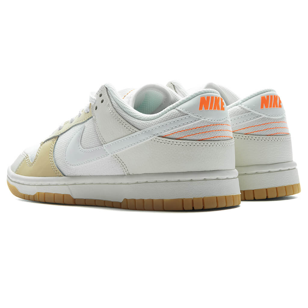 Dunk Low SE Patchwork - White/Sail/White â Feature