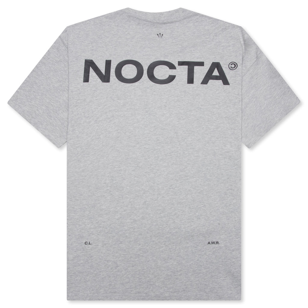 Nike x NOCTA NRG Cs Tee S/S - Dark Grey Heather/Matte Silver/Black